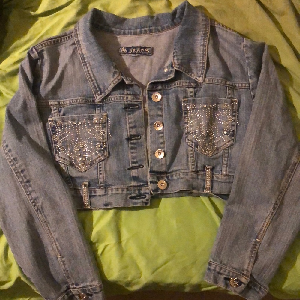 Cropped Jean Jacket